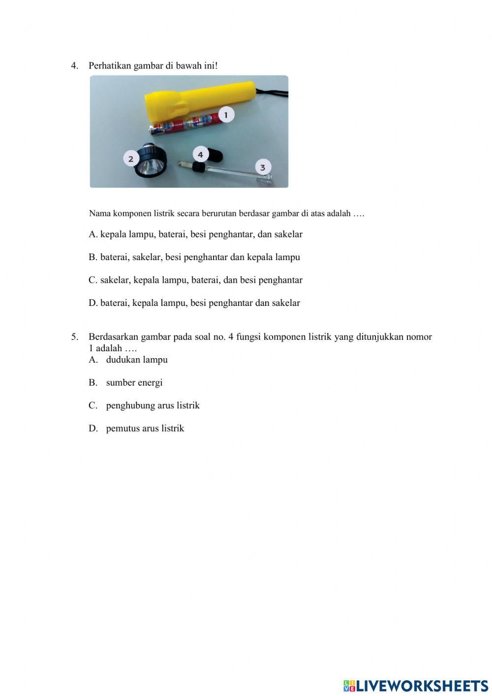 Evaluasi Tema 3 Sub Tema 1 Pb 1