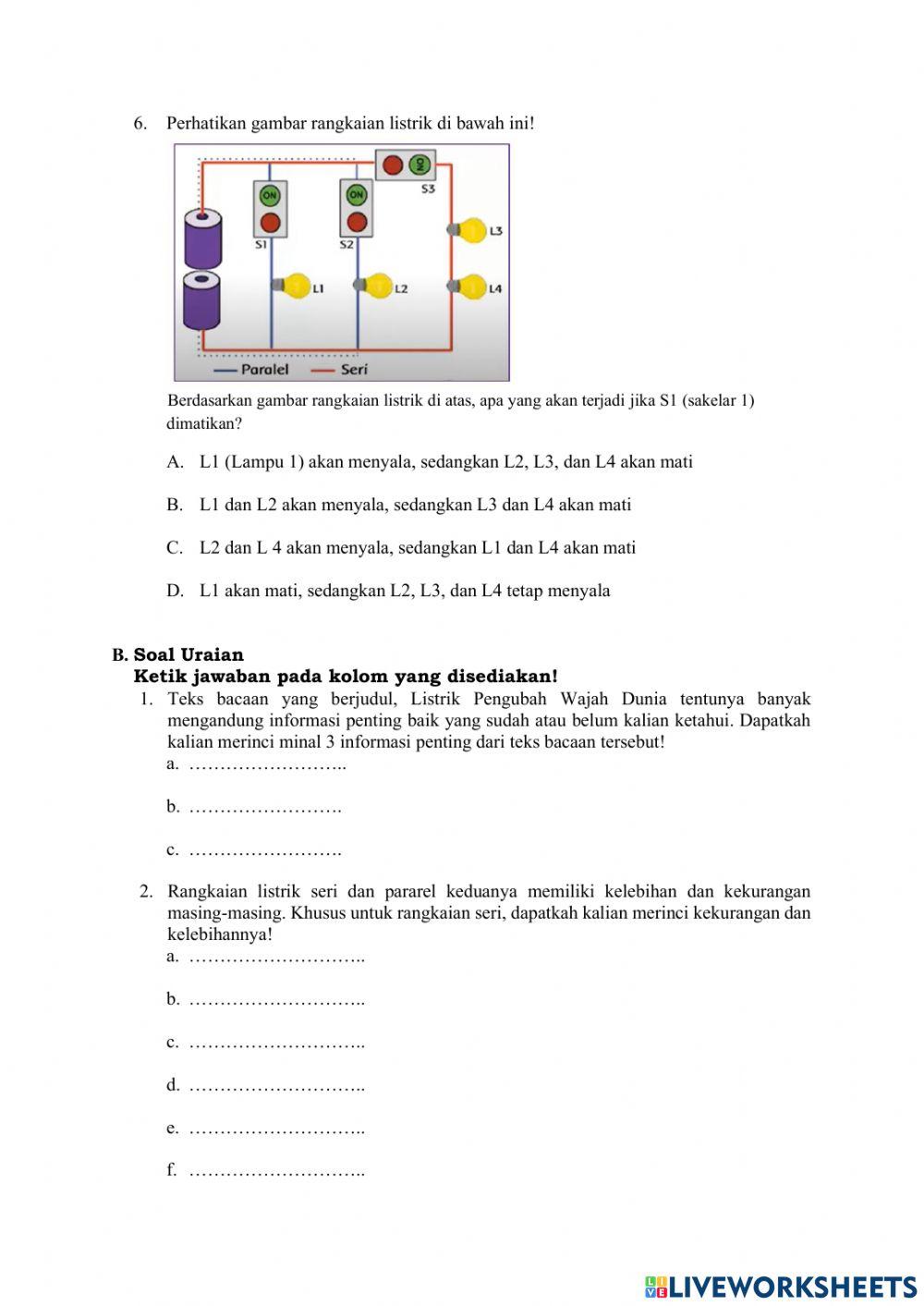 Evaluasi Tema 3 Sub Tema 1 Pb 1