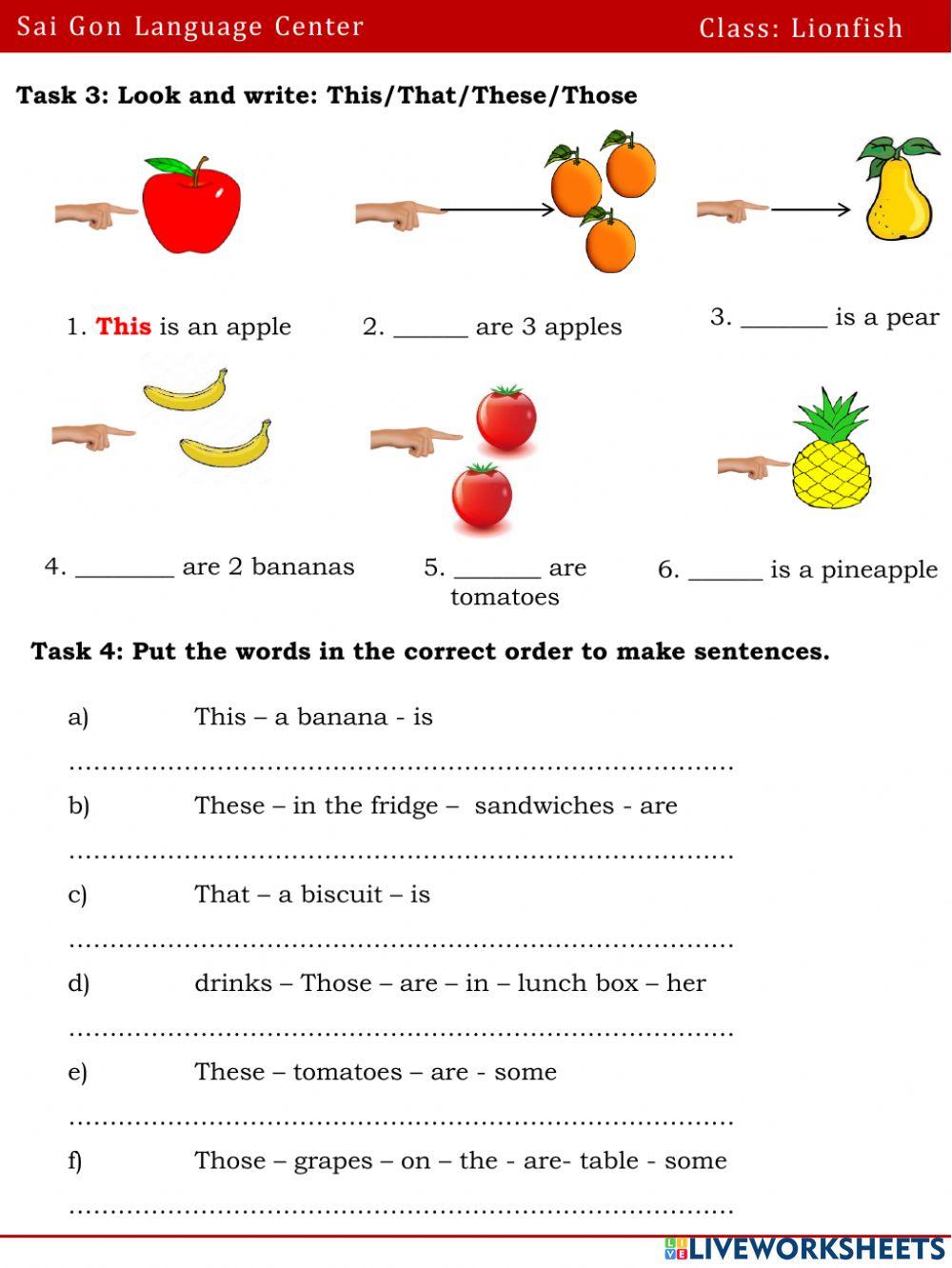 F1. Unit 9 Lunch time