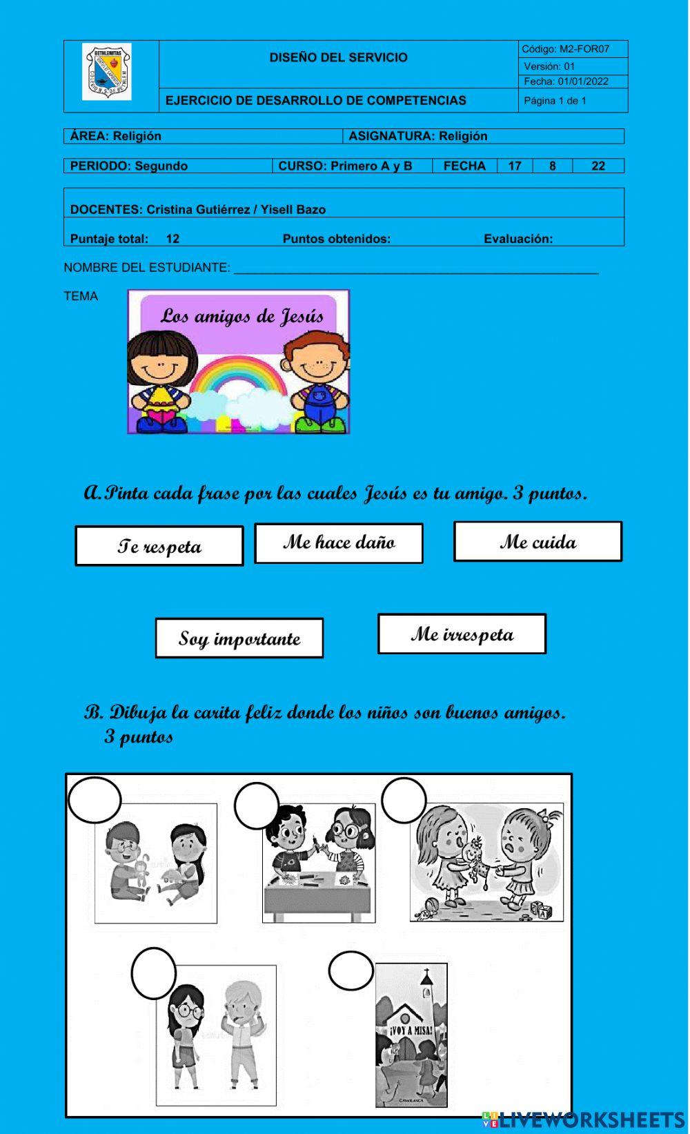 Los amigos de Jesùs