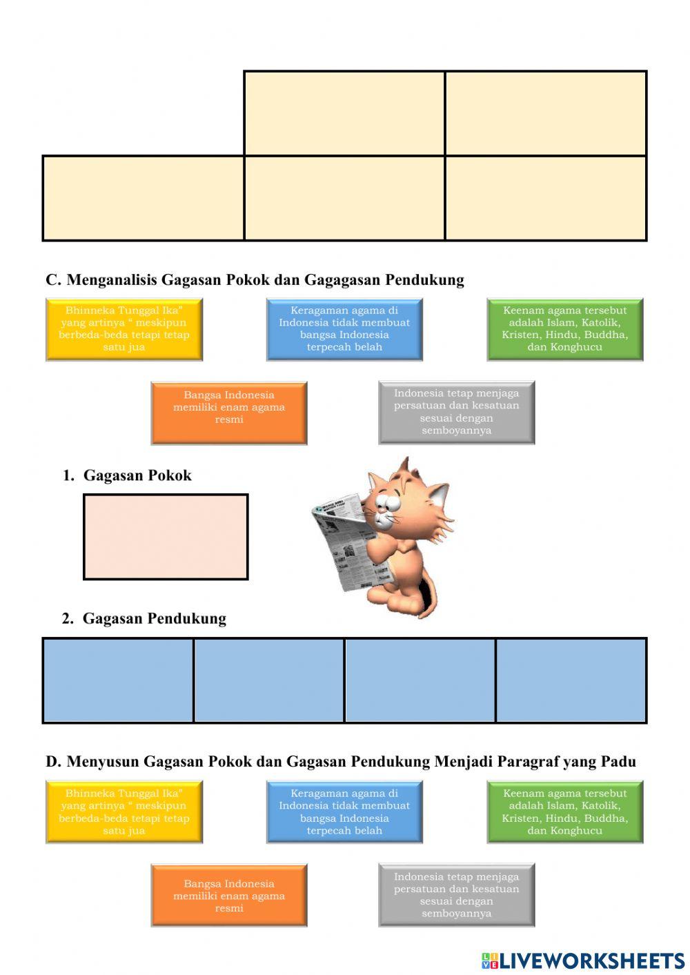 Drag and Drop Worksheets