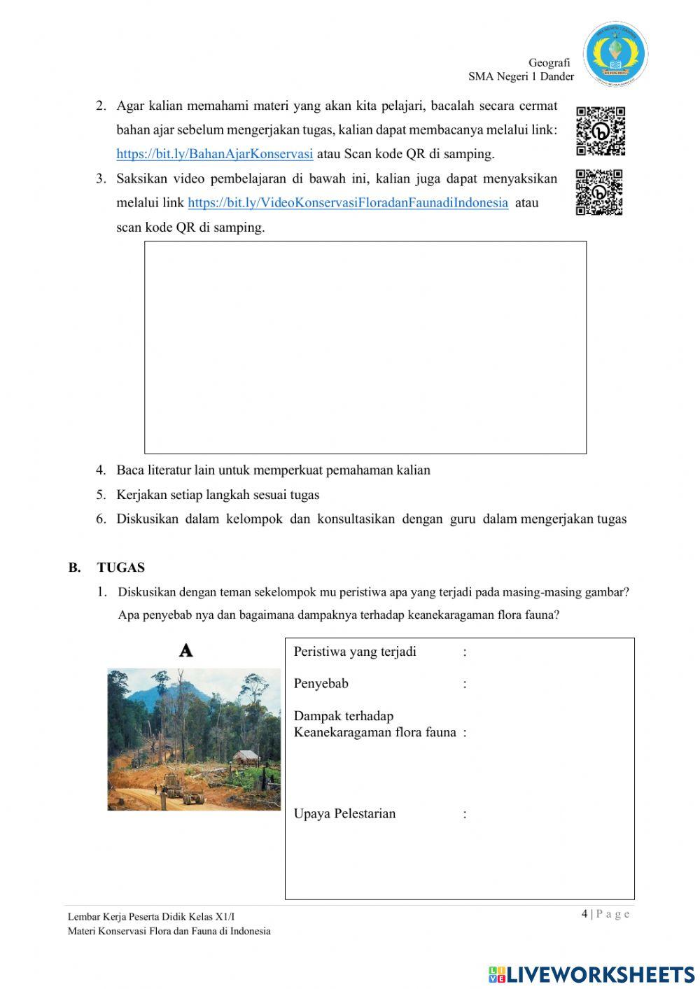 Konservasi Flora dan Fauna Di Indonesia