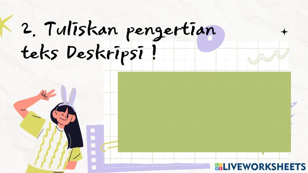 Teks Deskripsi