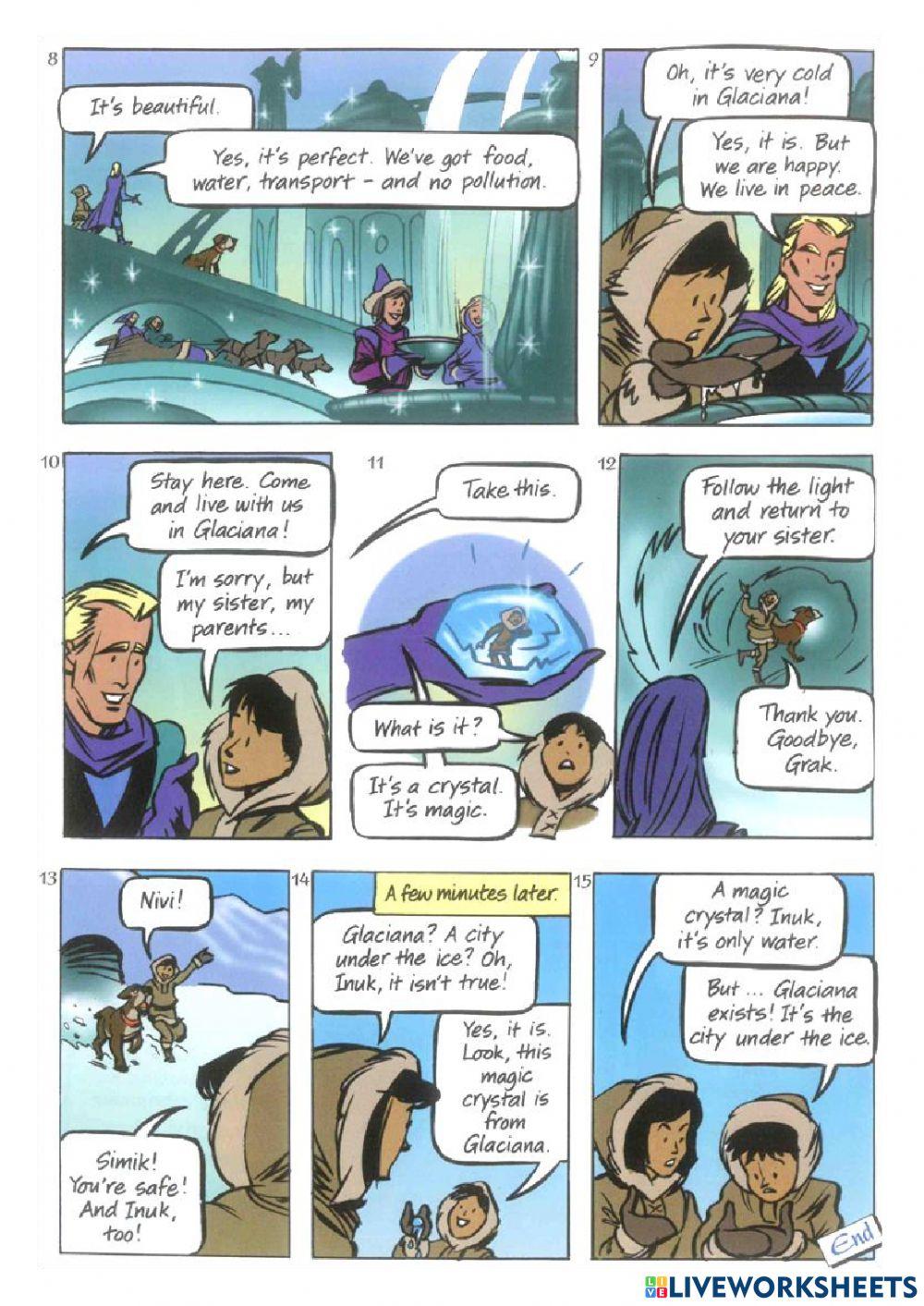 Reading Test- The city under the ice-