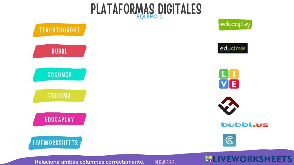 Plataformas digitales