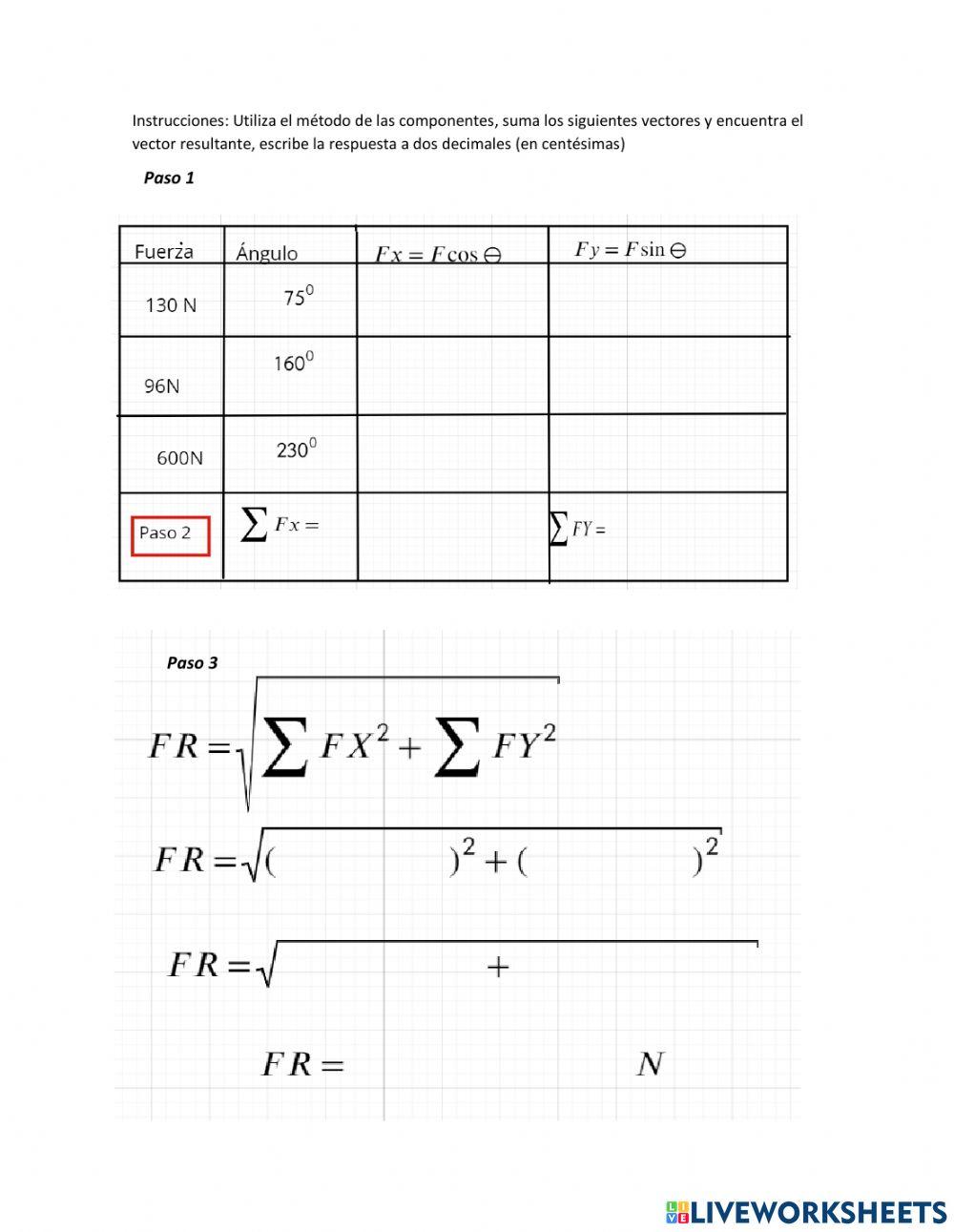 Método de las componentes