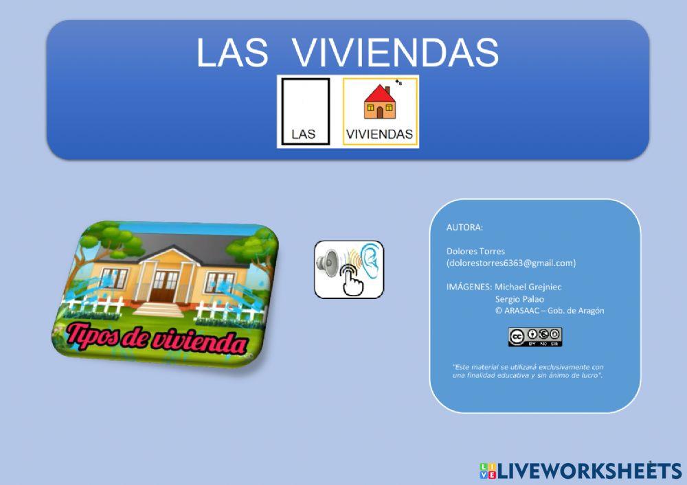 Los tipos de viviendas