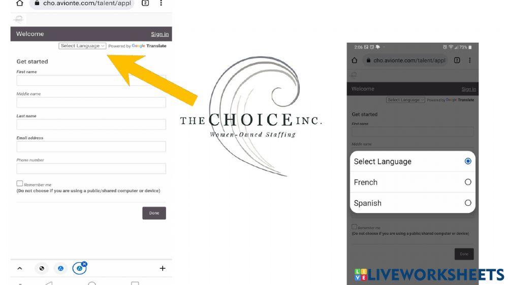 Find More Website Language options