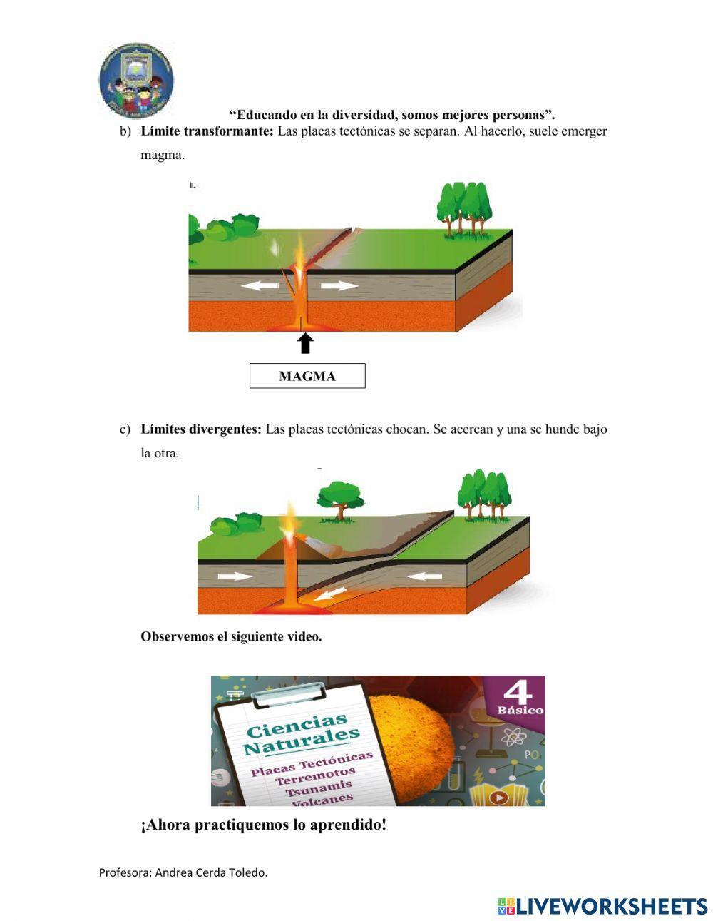 CAPAS DE LA TIERRA Y PLACAS TECTÓNICAS OK