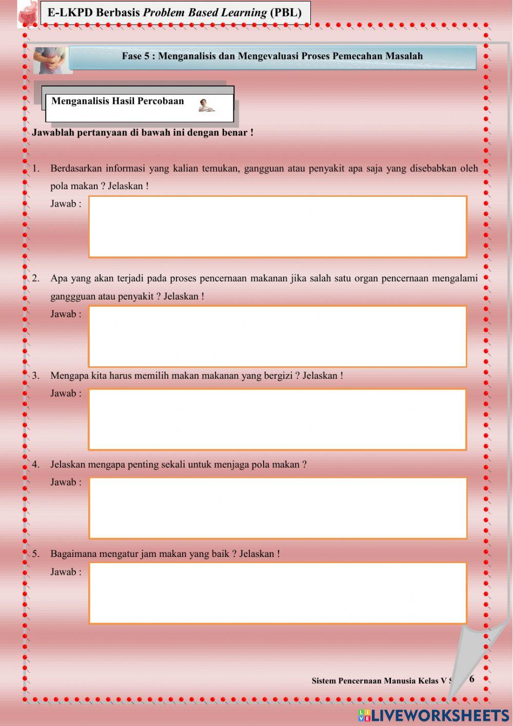 LKPD PERTEMUAN 2 GANGGUAN PENCERNAAN