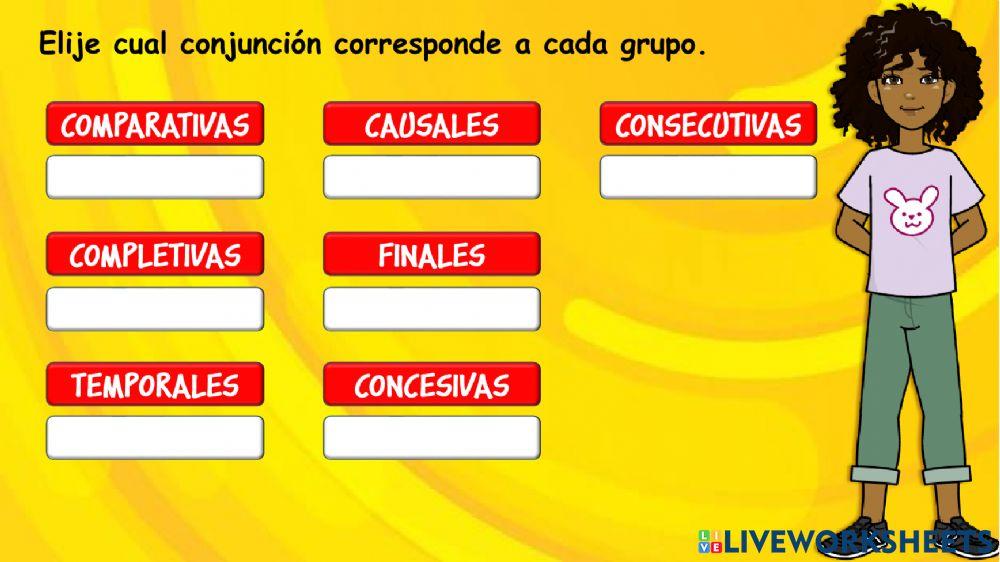 Conjunciones e interjecciones