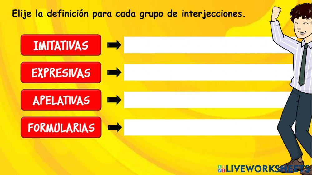 Conjunciones e interjecciones