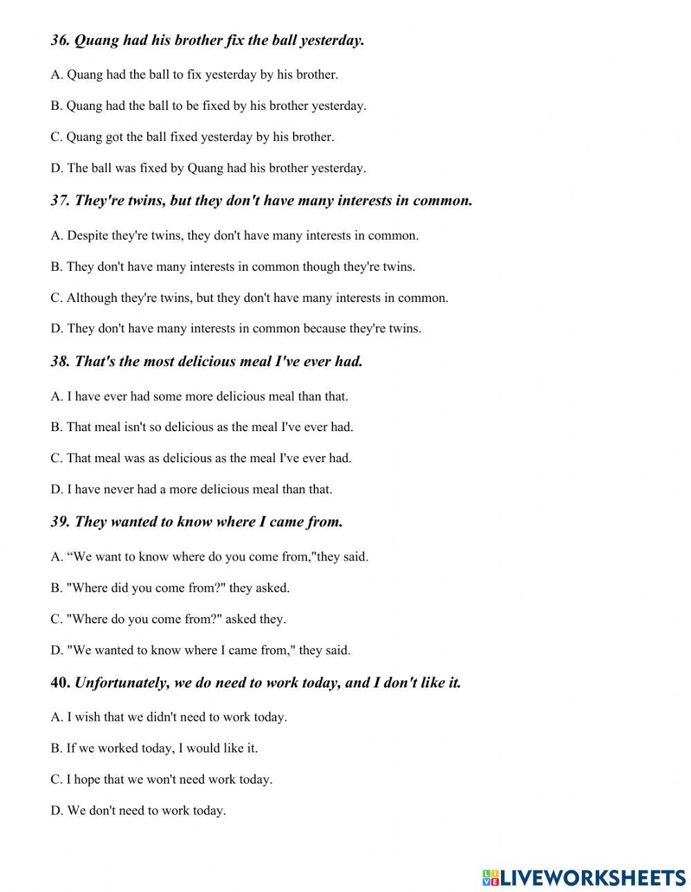 E9-ôn 10 practice 14