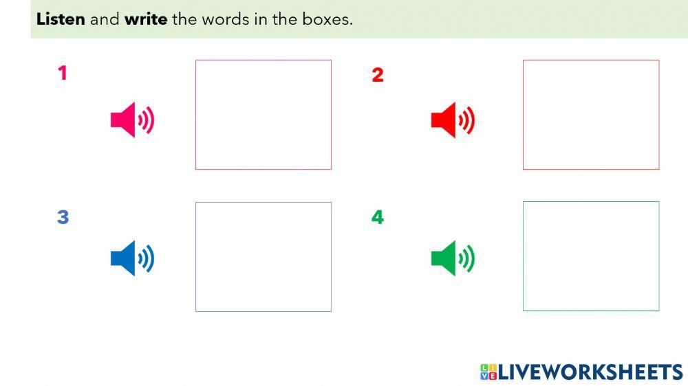 L3 - A4 - Greetings, Listening and Writing
