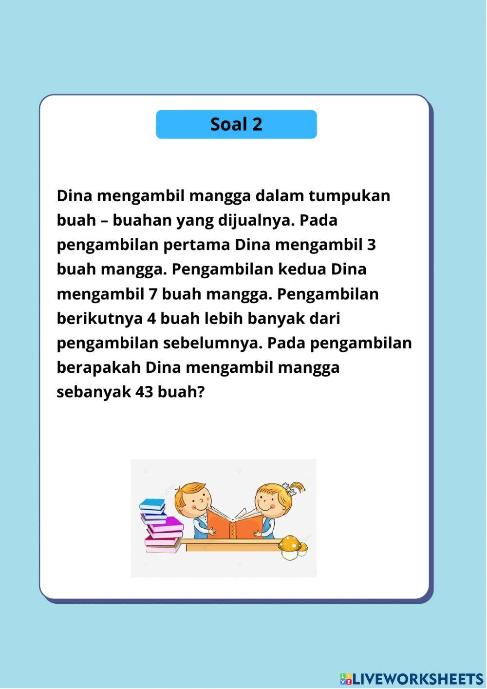 Barisan dan deret  aritmatika