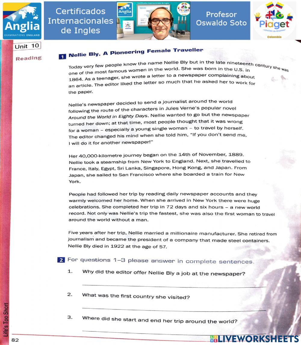 Pre intermediate page 82