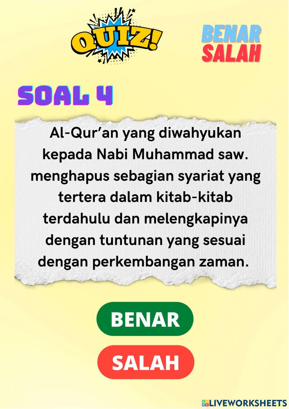 Iman kepada kitab-kitab allah swt