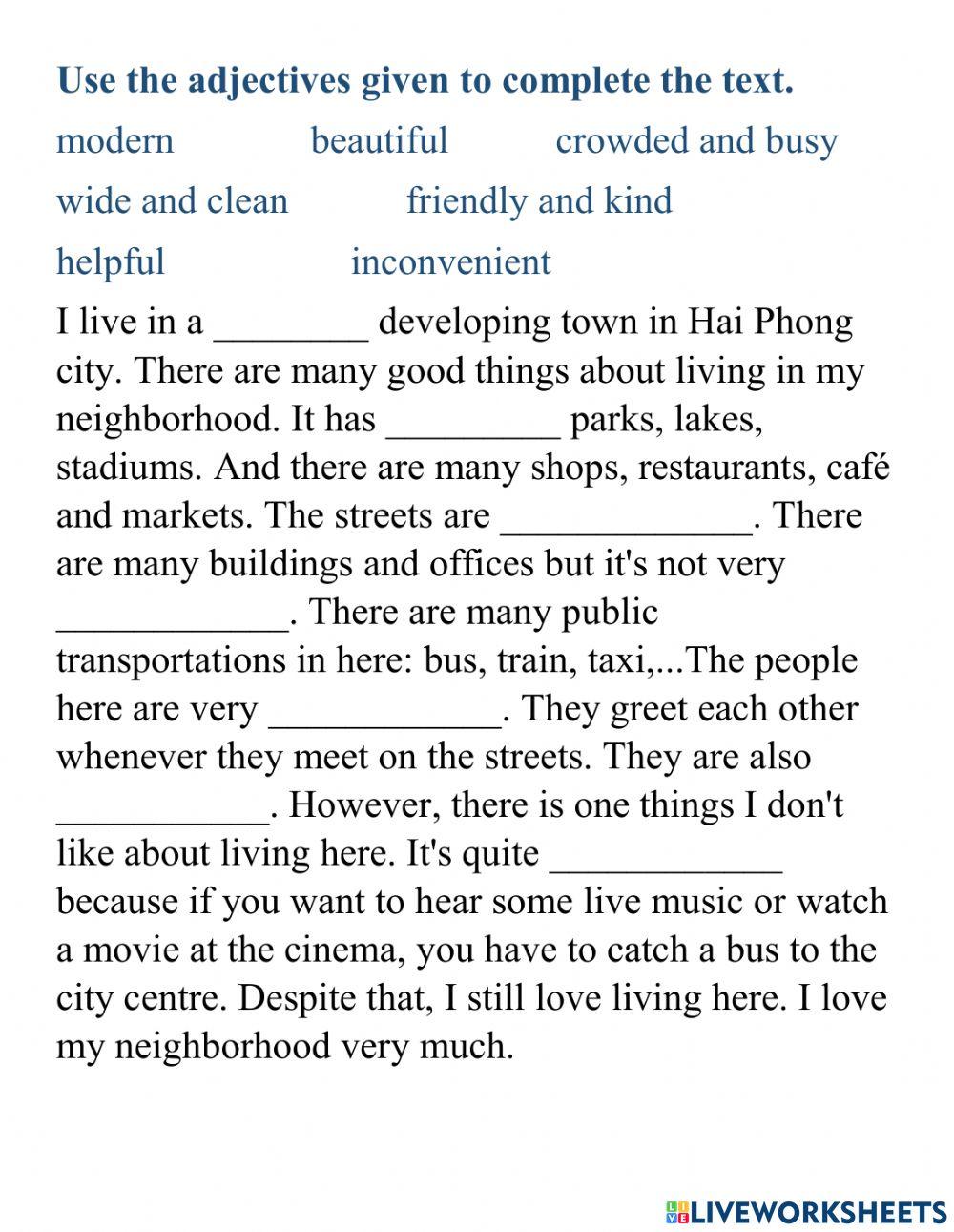 Vocabulary Unit 4 English 6 Global Success