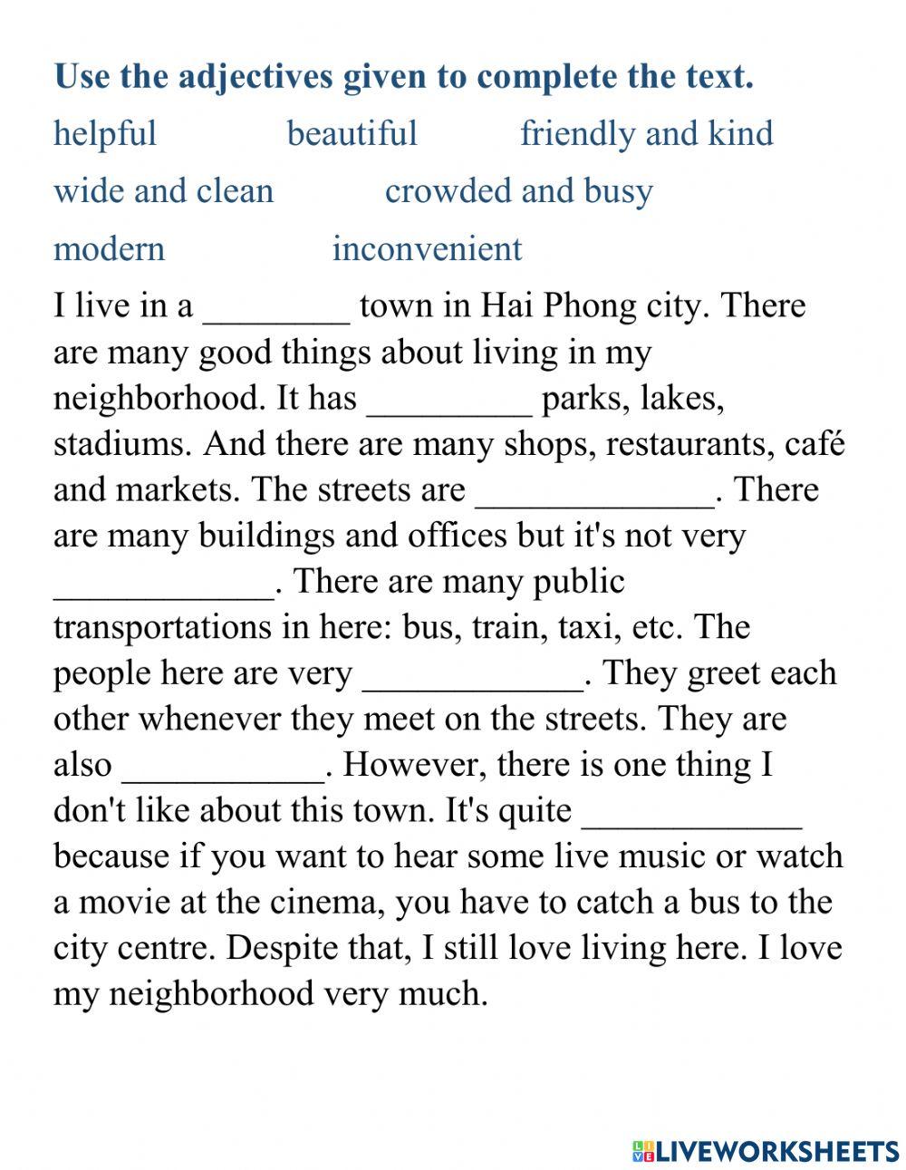 Vocabulary Unit 4 English 6 Global Success