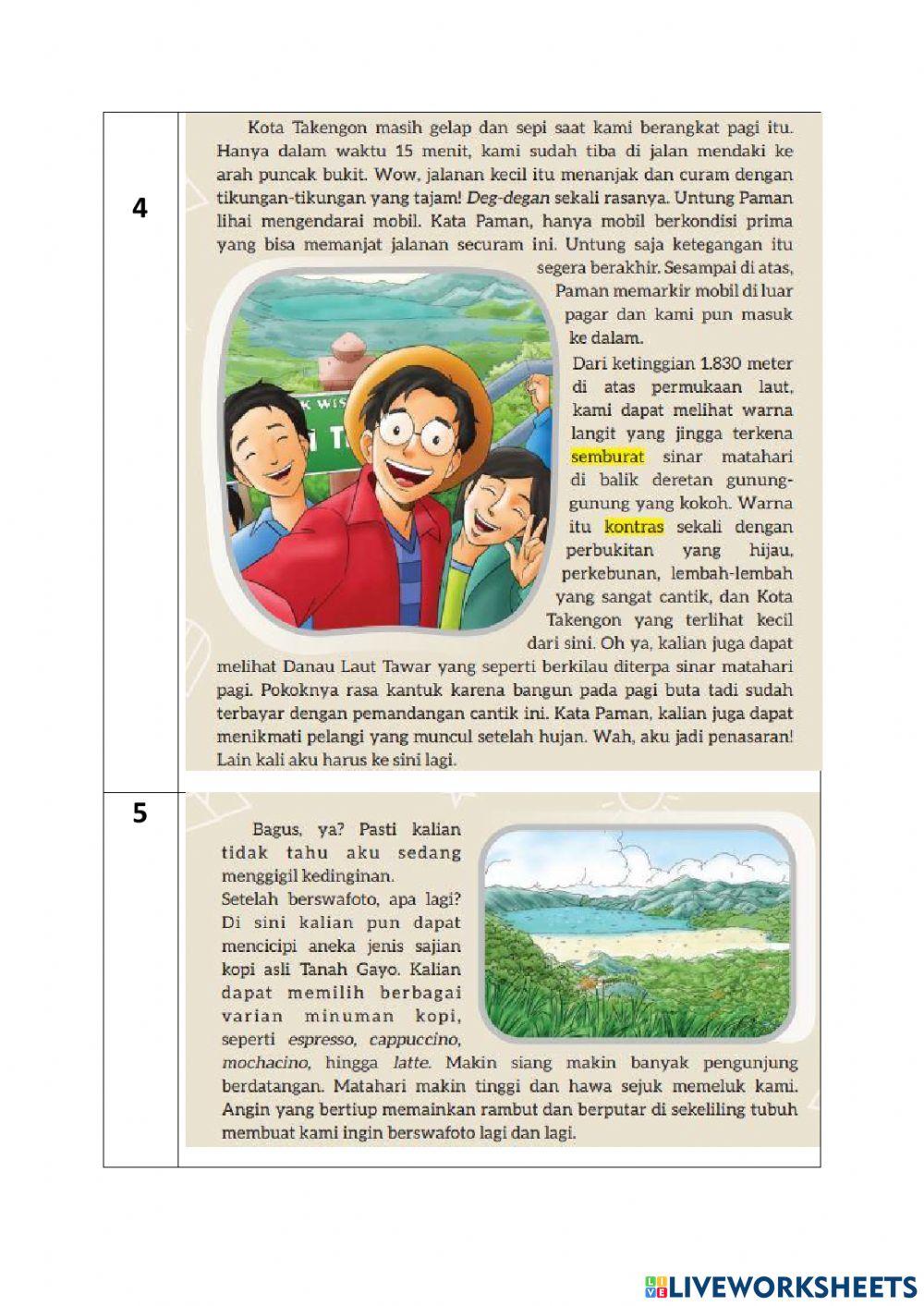 Struktur teks deskripsi 7