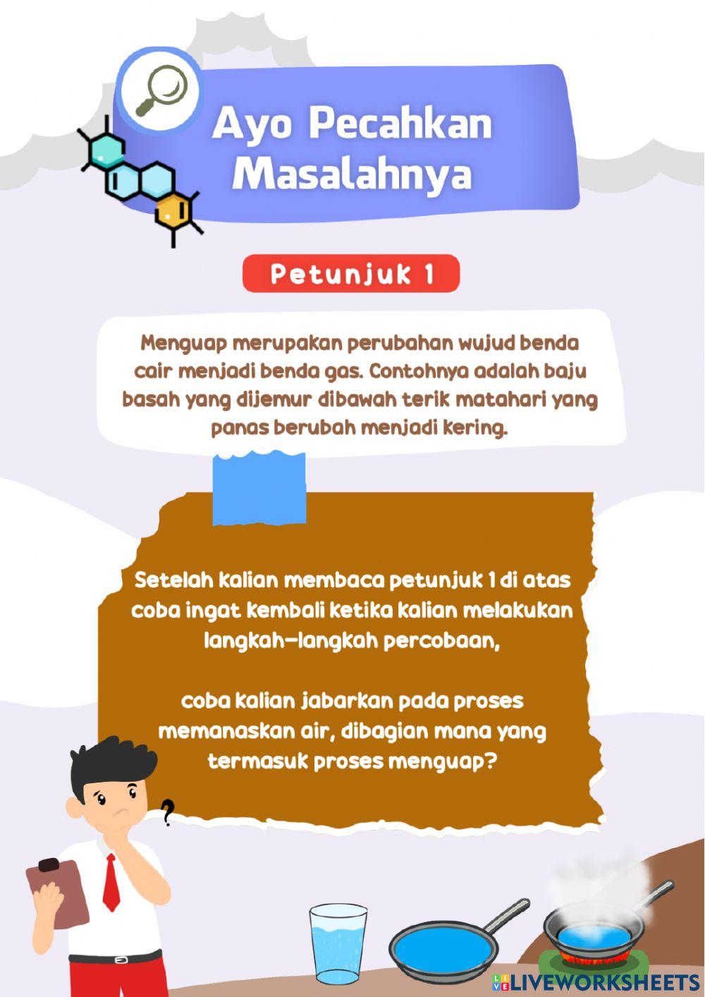 Perubahan Wujud Benda - Kegiatan 2
