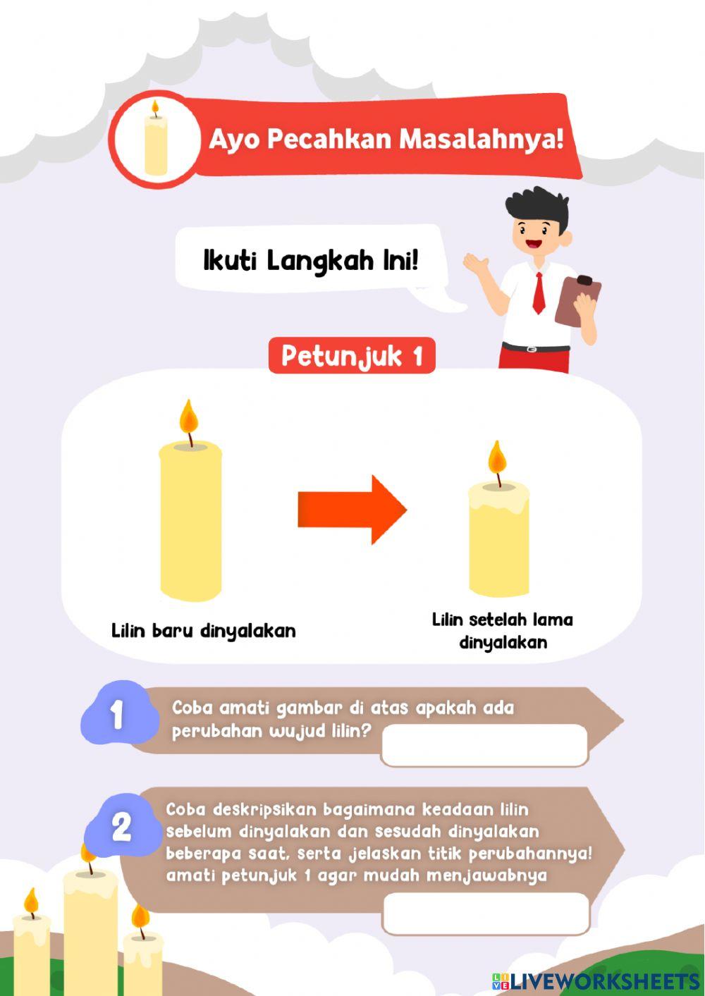 Perubahan Wujud Benda - Kegiatan 1