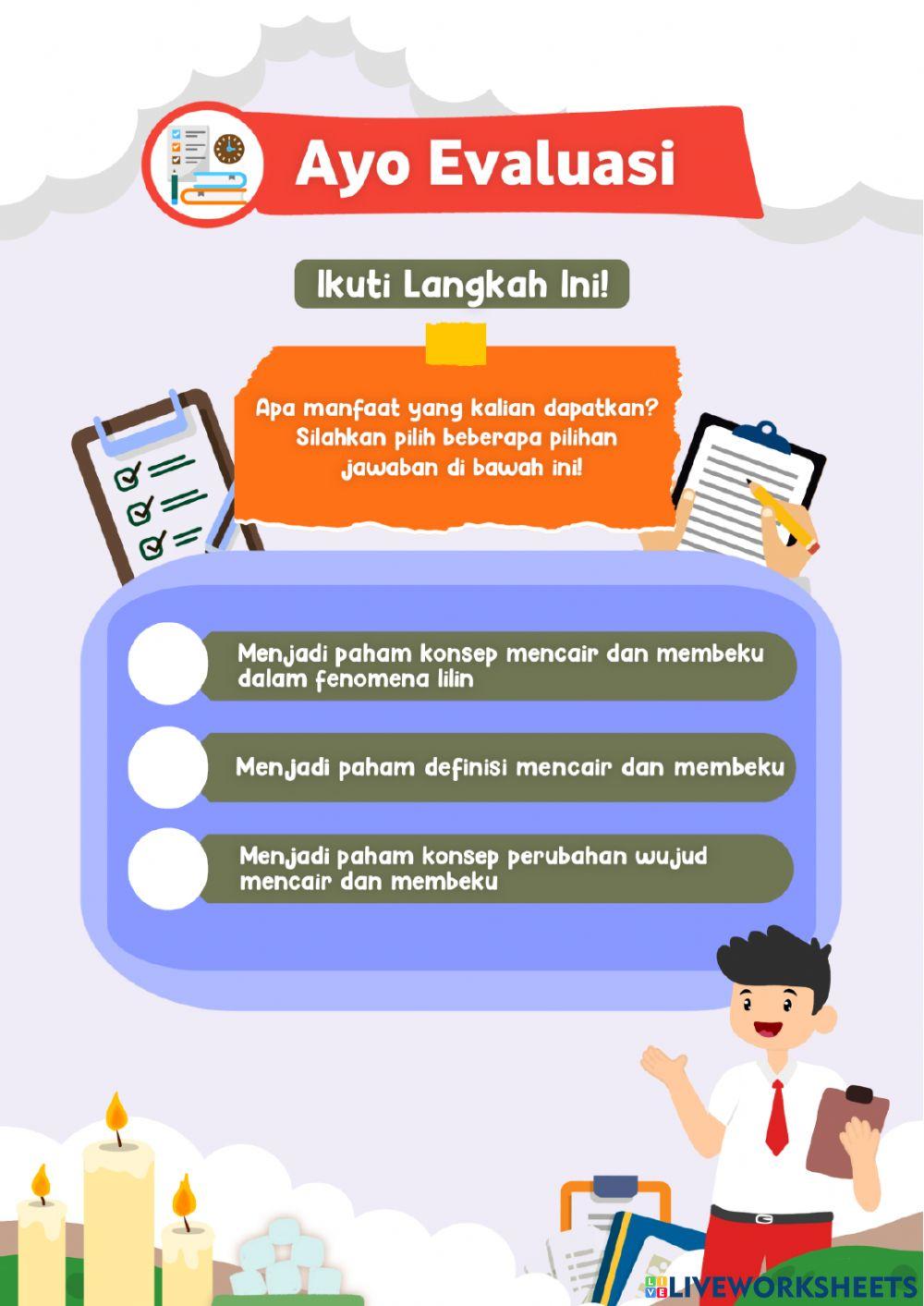 Perubahan Wujud Benda - Kegiatan 1