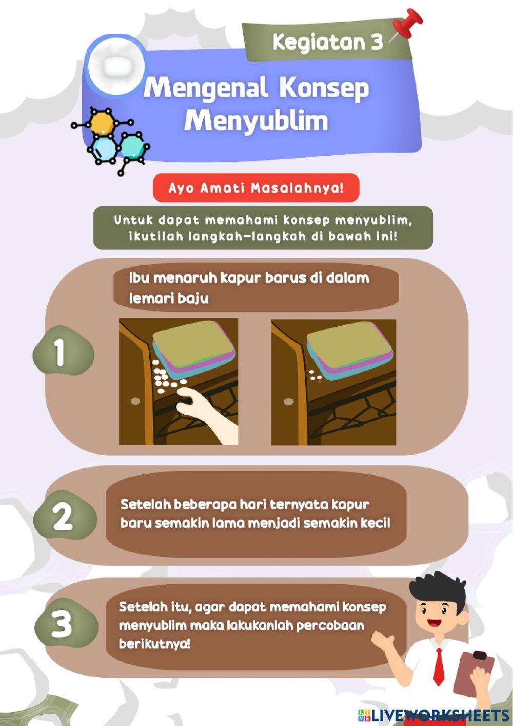 Perubahan Wujud Benda - Kegiatan 3