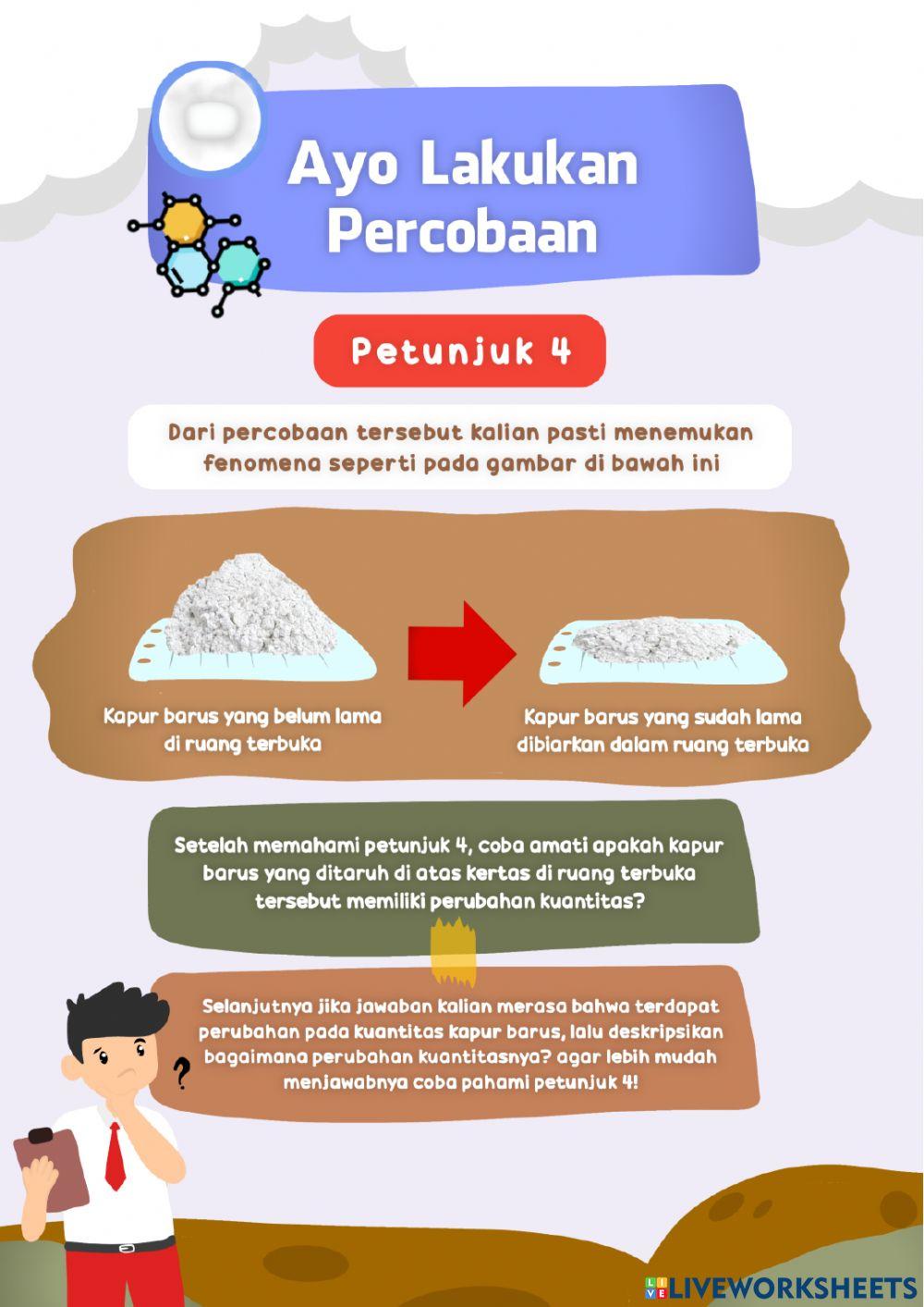 Perubahan Wujud Benda - Kegiatan 3