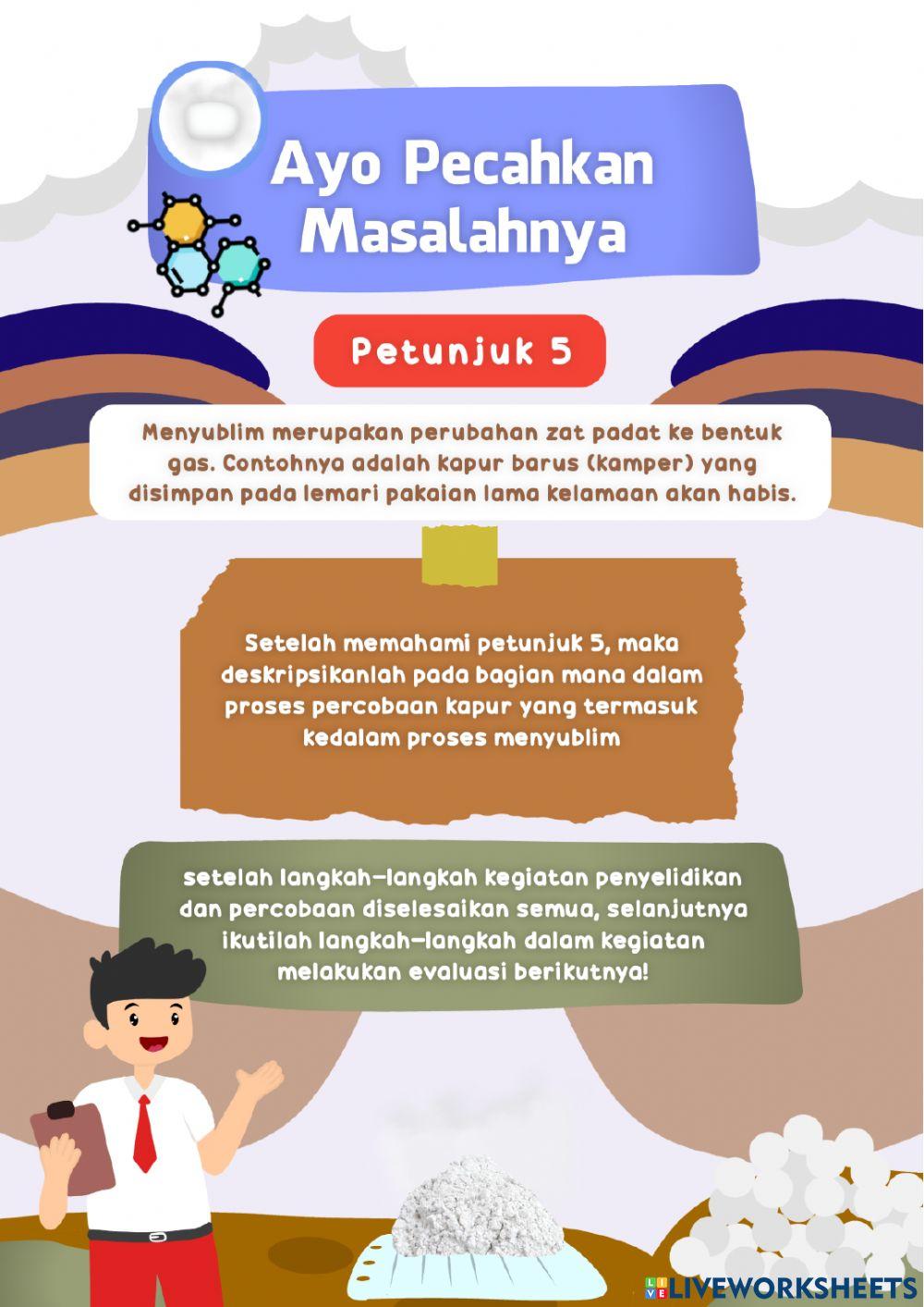 Perubahan Wujud Benda - Kegiatan 3