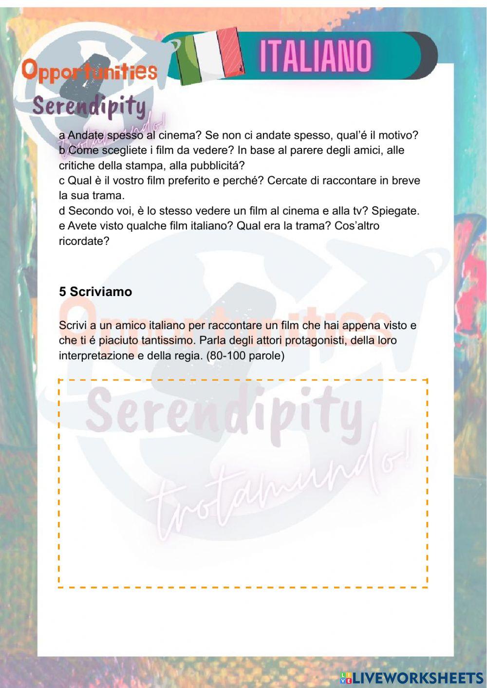 Progetto italiano, clase 11