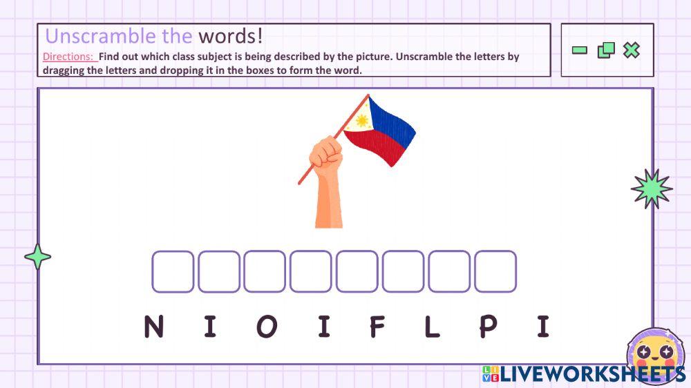 ATIS- Liveworksheet Demo