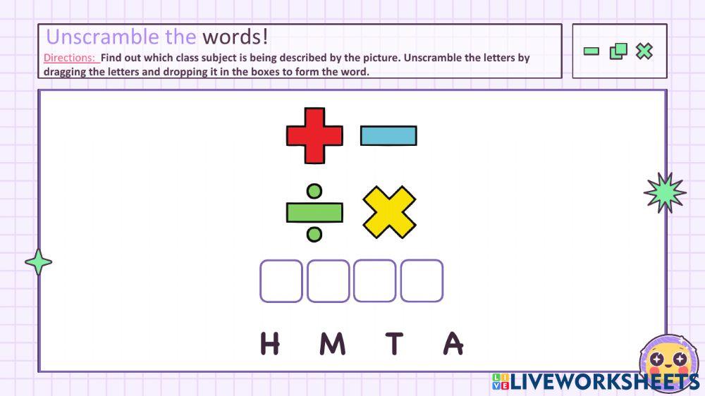 ATIS- Liveworksheet Demo
