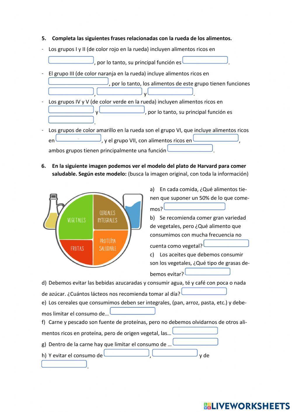 Alimentación y nutrición