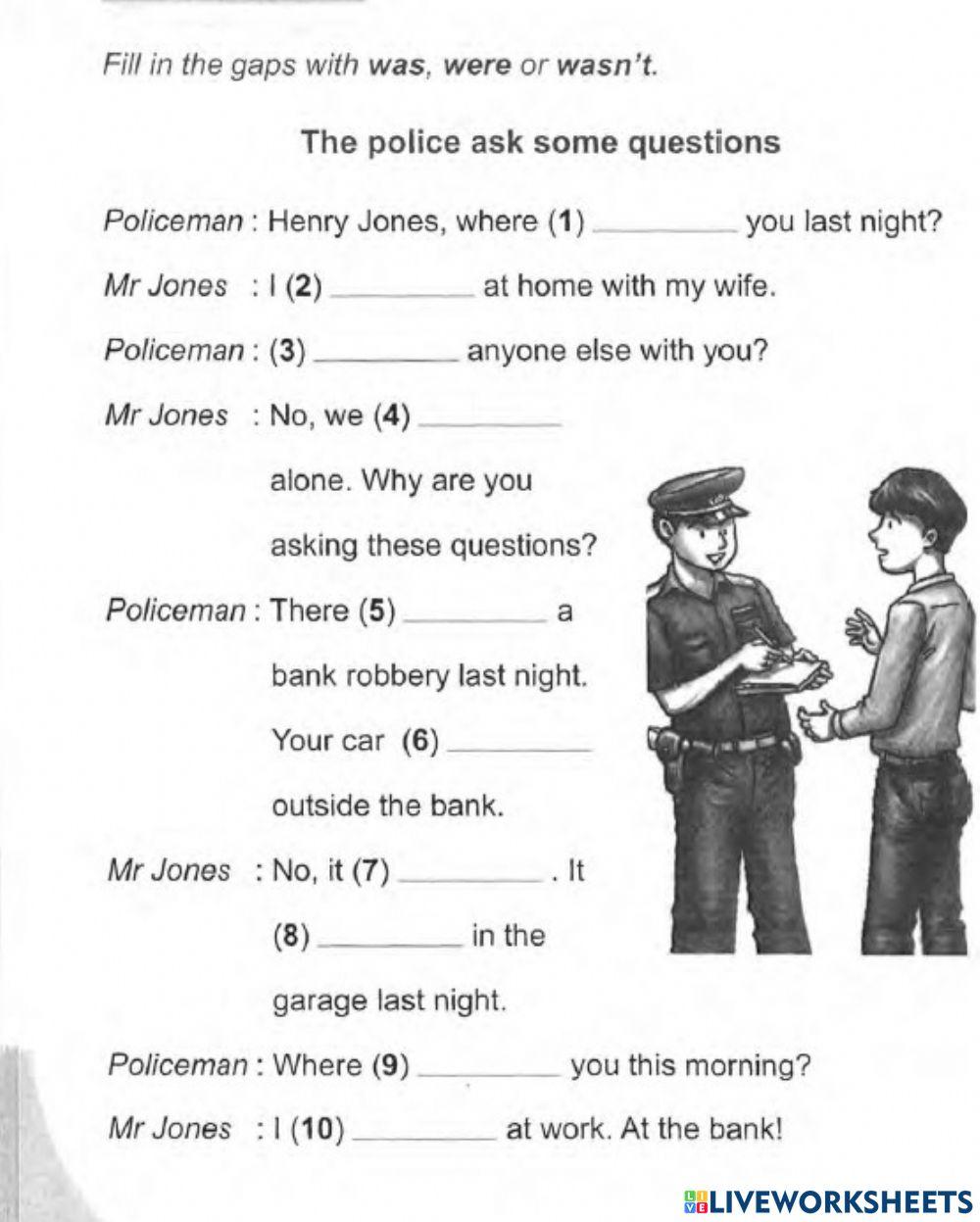 The  Verb  'be': was, were