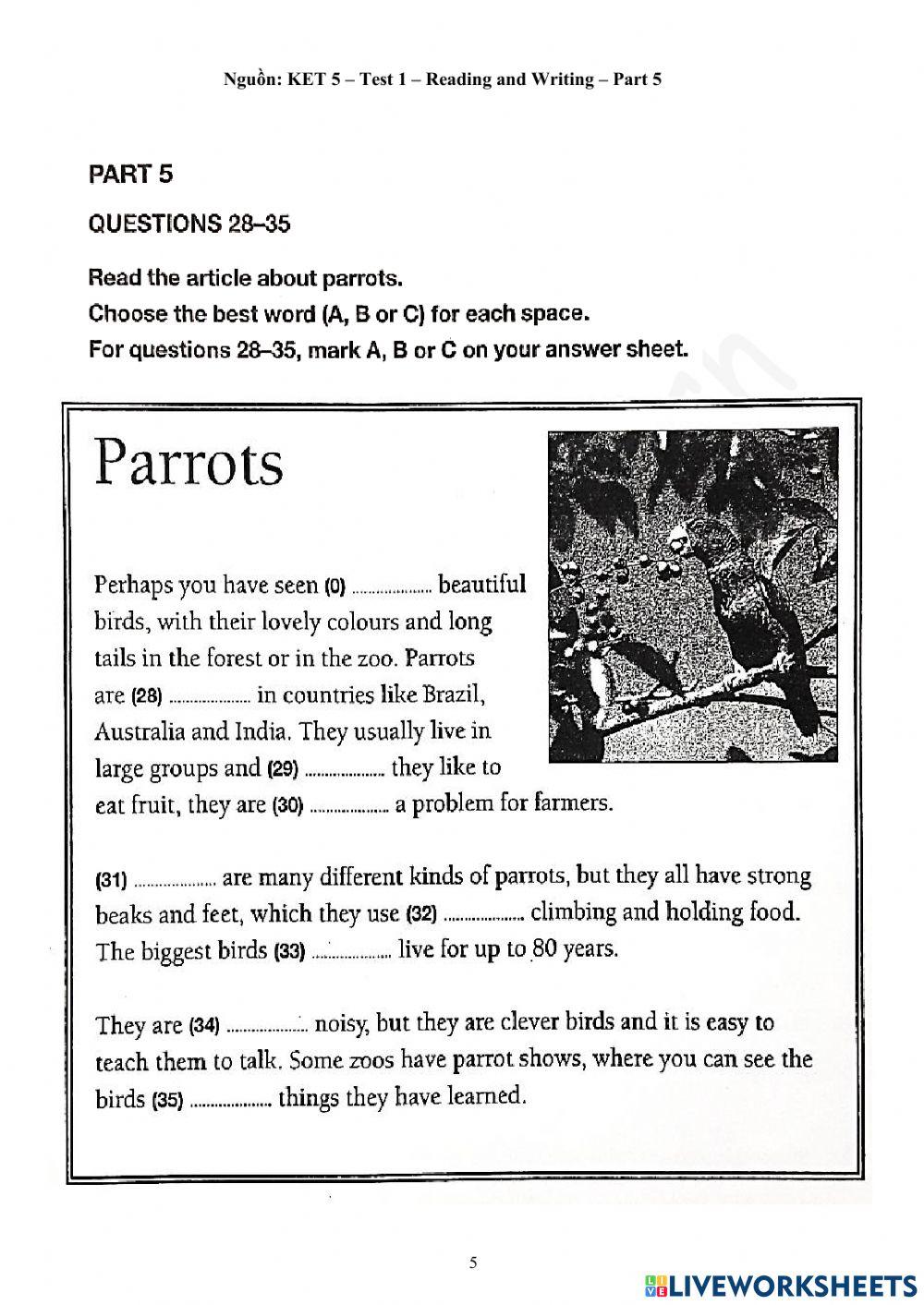 Foreign Teacher-S6-WEEK 2-U1-VOCAB2