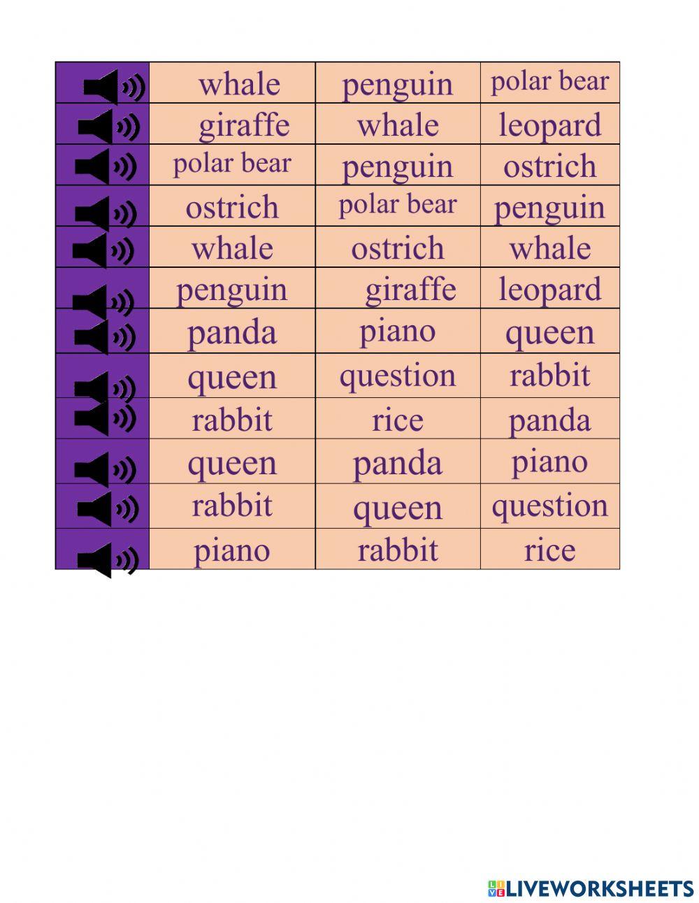Gogo 1 unit 7 listening