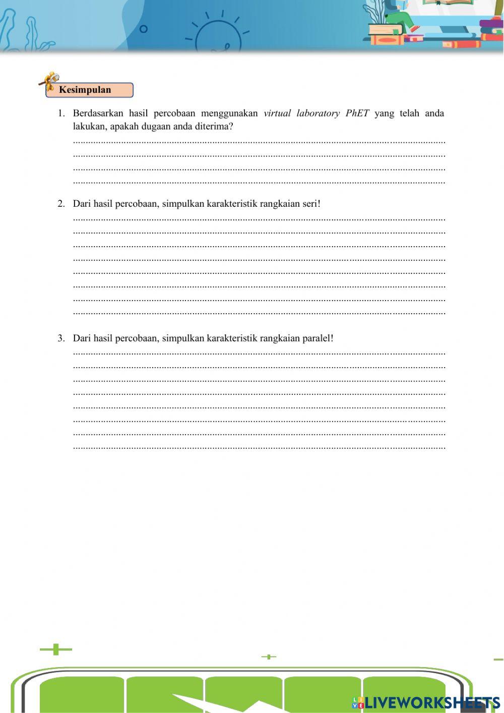 LKPD Rangkaian Hambatan