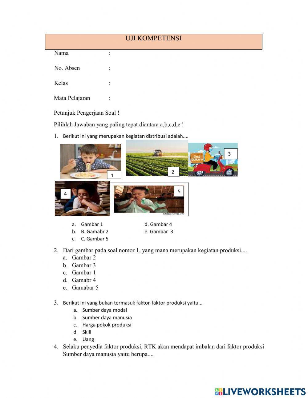 Ekonomi Kegiatan Ekonomi Worksheet Live Worksheets Ekonomi Kegiatan Ekonomi Worksheet Live Worksheets