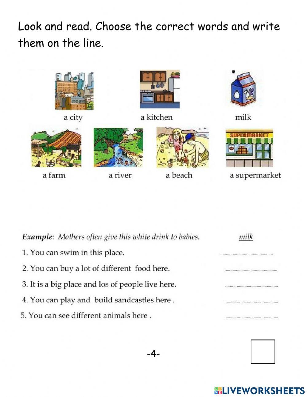 Term 1 test(level 4)