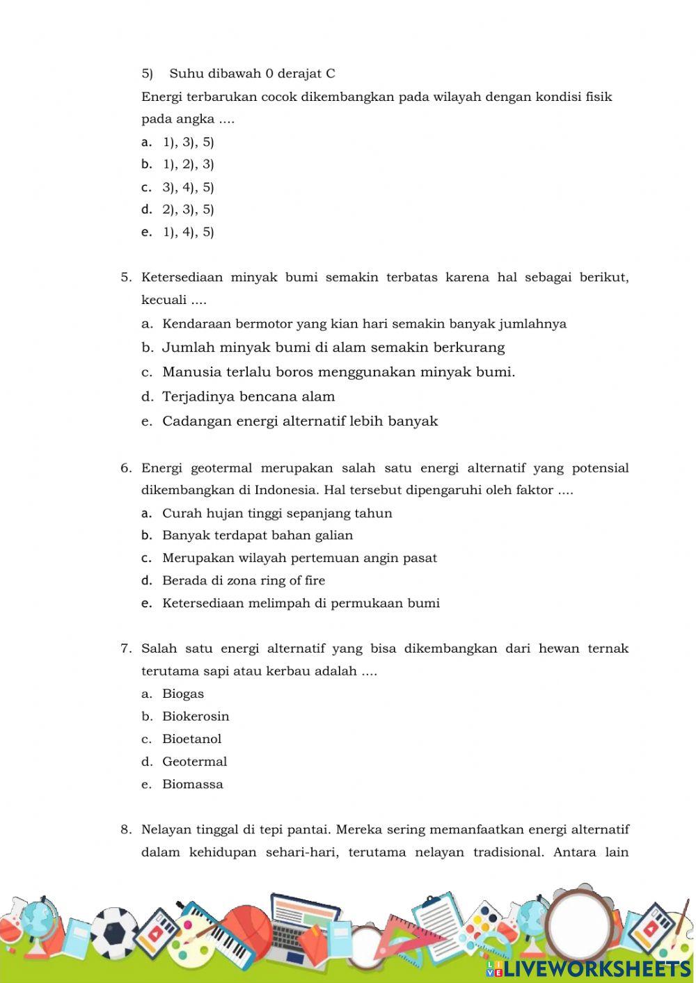 Energi Terbarukan dan Penerapannya