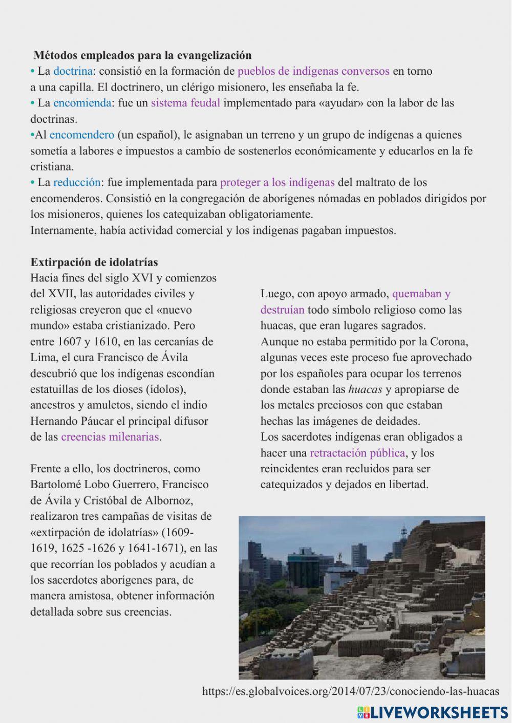 S4 Evangelización y extirpación de idolatrías en América p2