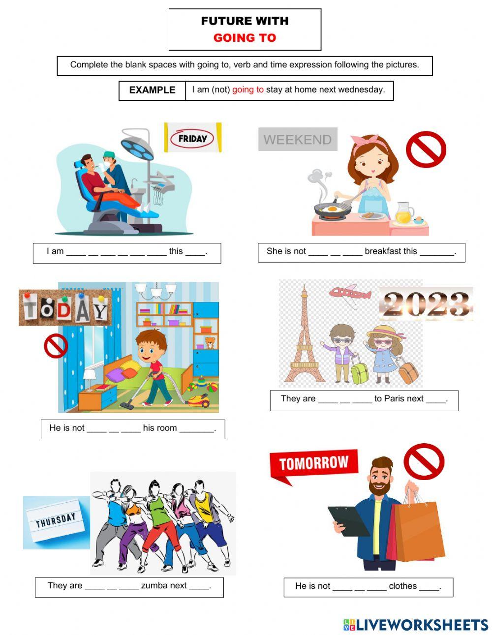 Future with going to