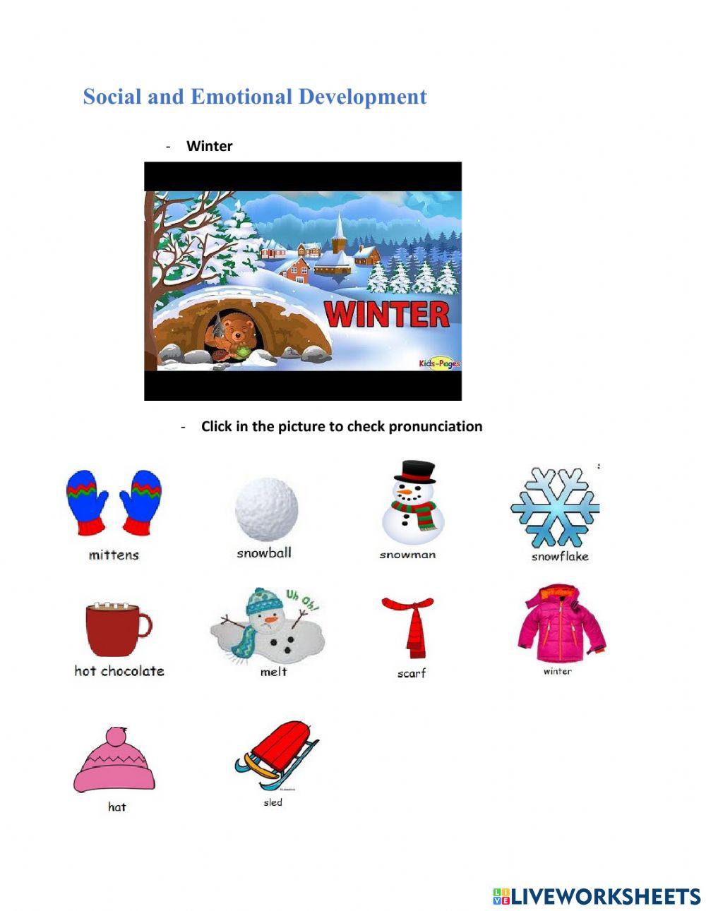 Weekly activities 15