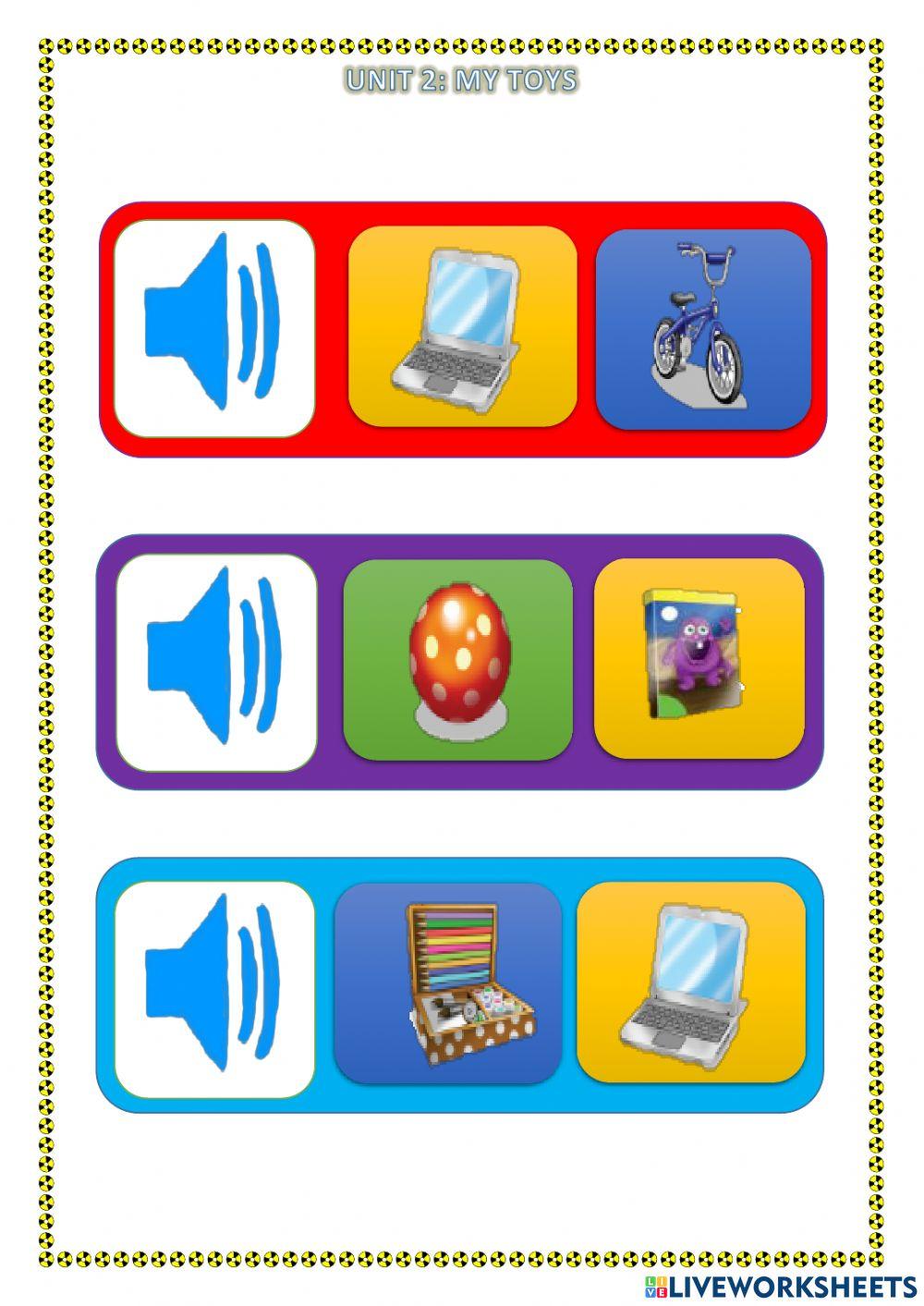 Guess what 1 unit 2: my toys