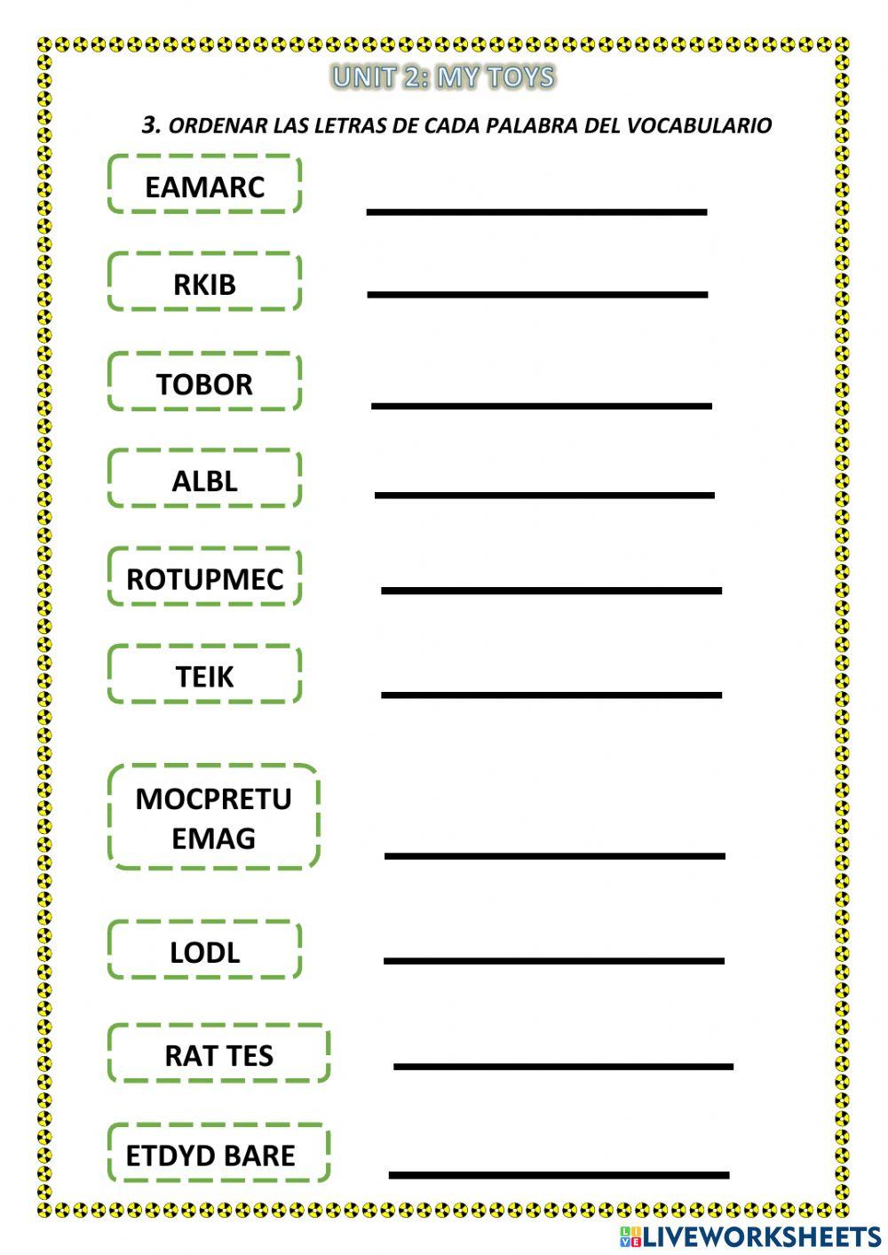 Guess what 1 unit 2: my toys
