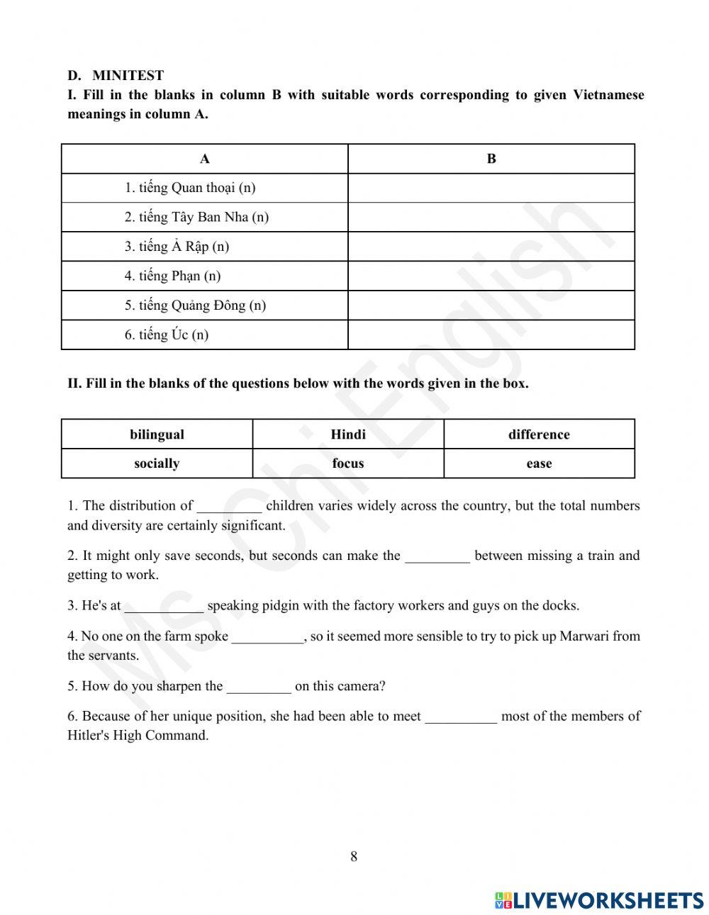 Foreign teacher-S8-Week2-U1-Vocab 2 (1)