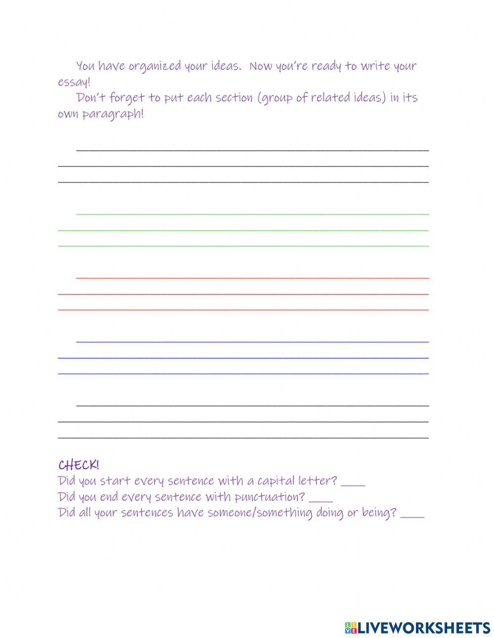 Essay First Words First 1 & 2