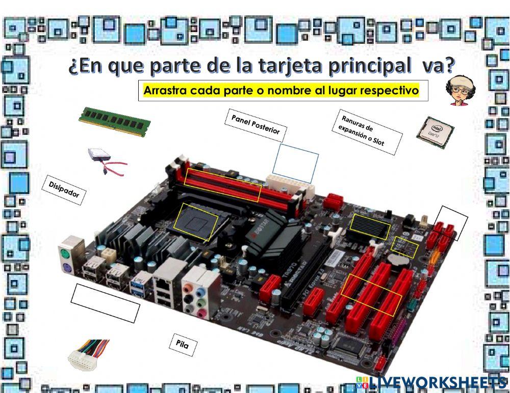 Las partes internas de la Torre