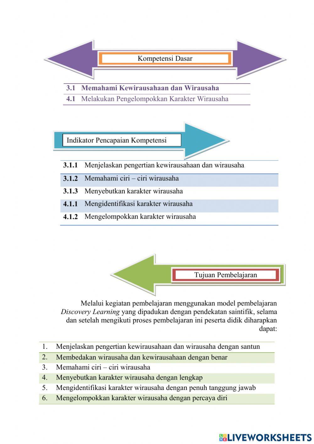 LKPD-3.1 Kewirausahaaan